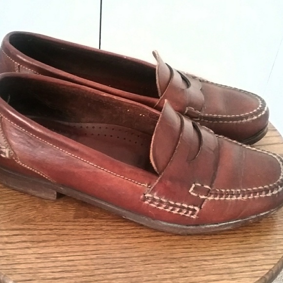 Cole Haan Brown Leather Penny Loafers main image 6
